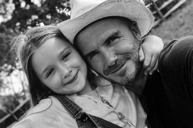 Harper Beckham compie 7 anni, David le fa una dedica speciale: è lei la “cocca” di papà