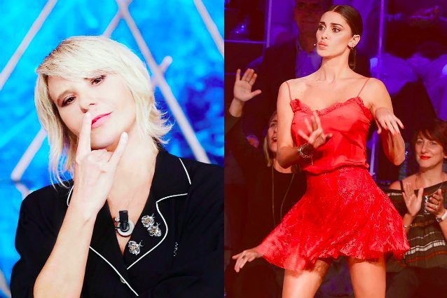 Belén in rosso sexy, Maria De Filippi col pigiama, sfida di stile a “Tu si que vales”