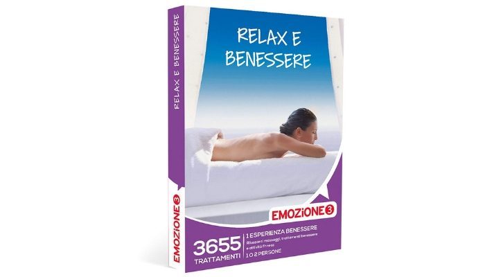 Cofanetto relax e benessere