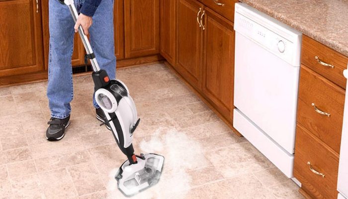 TACKLIFE Scopa a Vapore 1400W Lavapavimenti