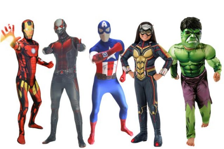 Ragazzi ANT-Man Costume Bambini Marvel DC Comics Supereroe Costume Licenza Costume