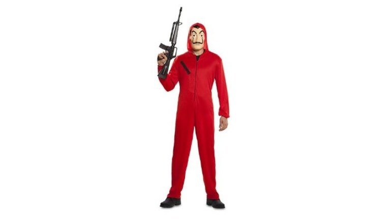 costume di carnevale la casa di carta