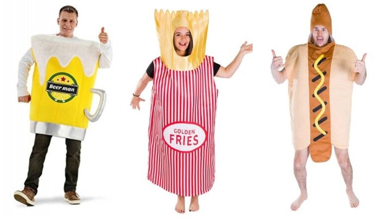 costumi di carnevale cibi e bevande