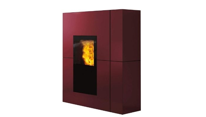 termostufa a pellet Edilkamin Blade H Acciaio