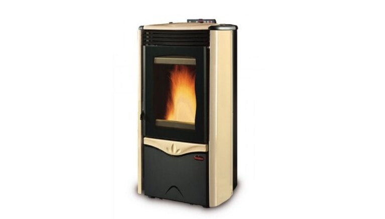 termostufa a pellet La Nordica Extraflame Duchessa Idro Steel