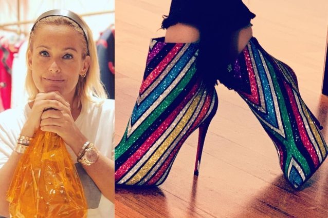 Sonia Bruganelli e la passione per le scarpe griffate: gli stivali della moglie di Bonolis sono glam