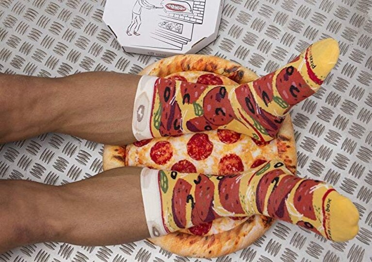 calzini pizza peperoni