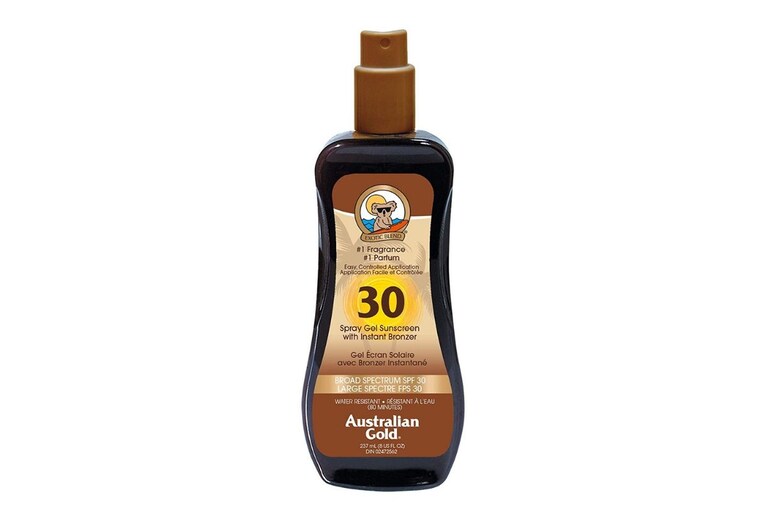 Australian Gold Instant Bronzer Spray Gel con SPF 30