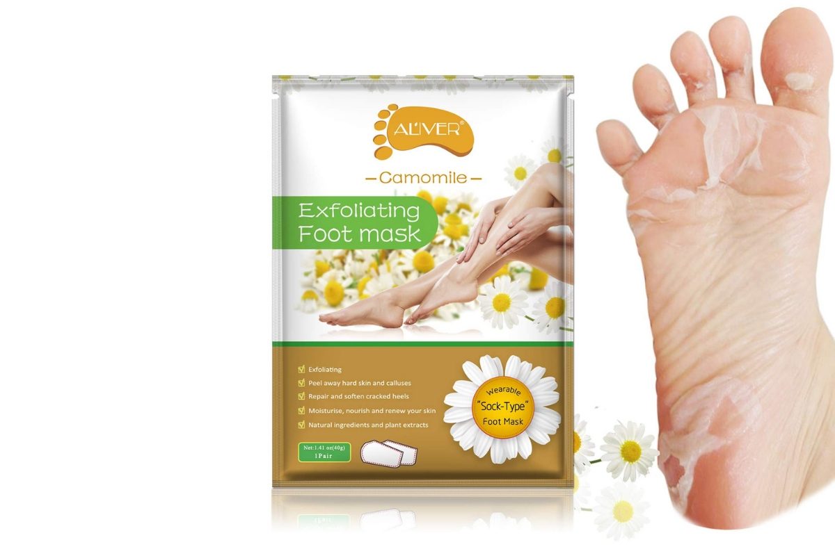 Calzini peeling alla camomilla Aliver