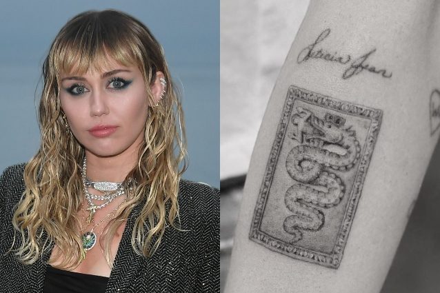 Miley Cyrus, il significato del nuovo tatuaggio dopo la richiesta di divorzio di Liam Hemsworth