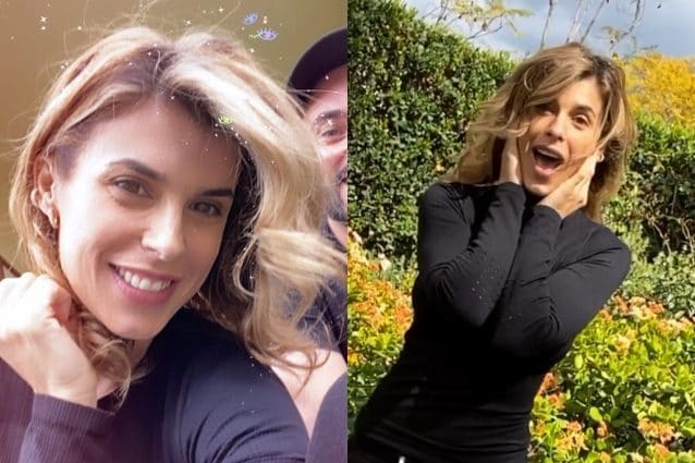 Elisabetta Canalis cambia look: passa al biondo e sfoggia un nuovo taglio