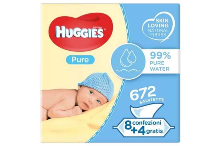 salviette pure huggies