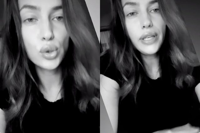 Irina Shayk senza trucco in quarantena: anche al naturale è sempre bellissima