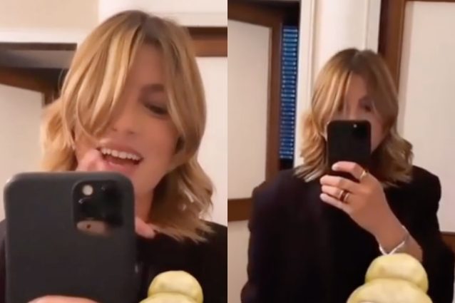 Emma Marrone ha di nuovo i capelli biondi, dopo la quarantena ha cambiato look