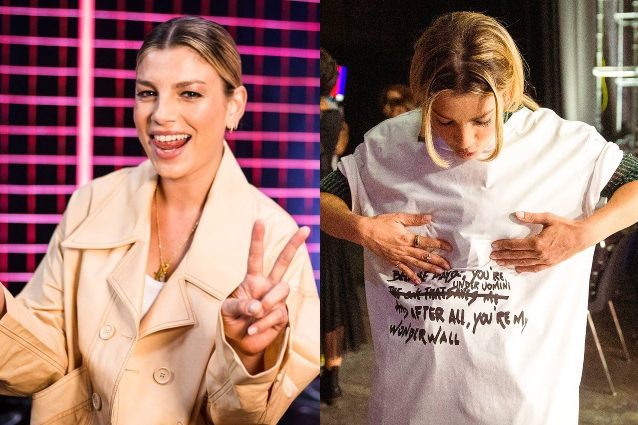 Emma Marrone a X-Factor, puntata 4: completo da 3mila euro, poi passa alla t-shirt personalizzata