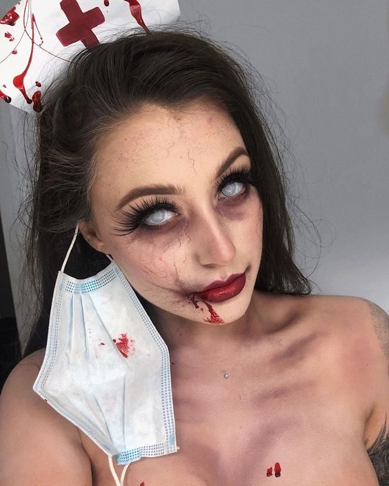 Make up zombie
