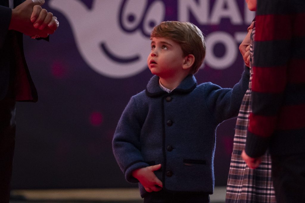 Il primo red carpet del principino Louis