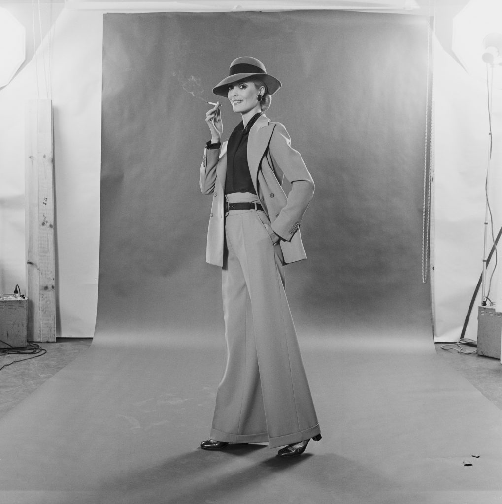 Un modello Yves Saint Laurent del 1970