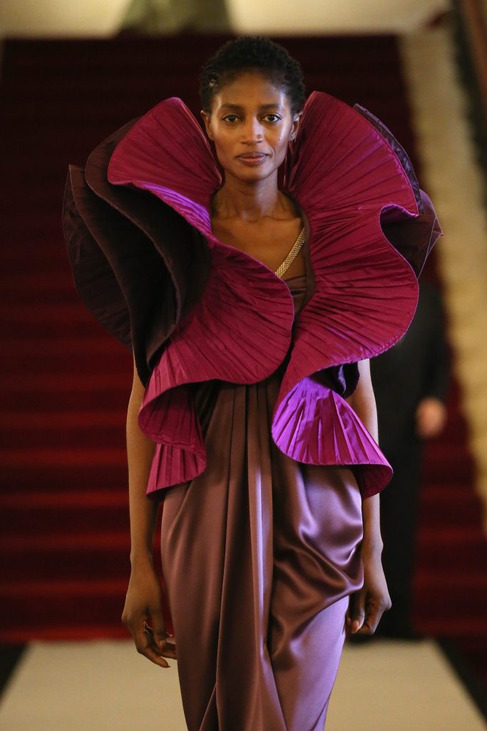 La sfilata dell’evento "Pierre Cardin, 70 Years of Innovation"