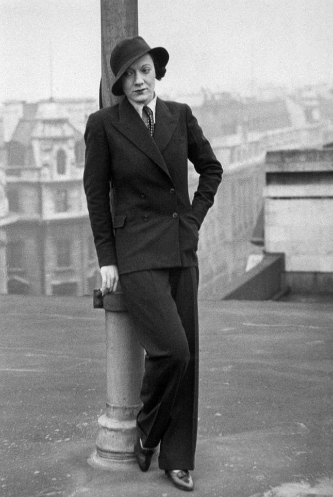 L’attrice Marlene Dietrich