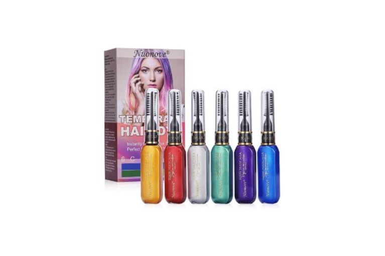 Nuonove kit mascara colorati per capelli in gesso