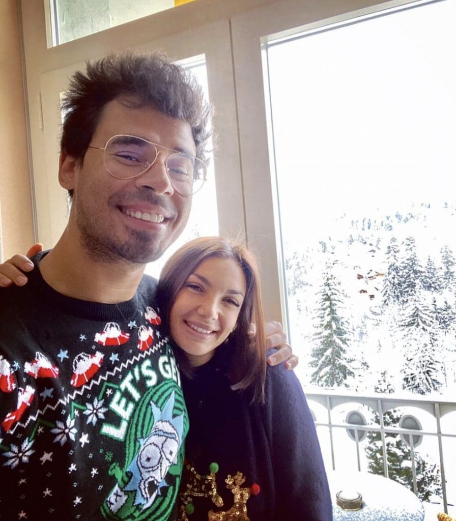 Elettra Lamborghini e Afrojack in uno scatto su Instagram
