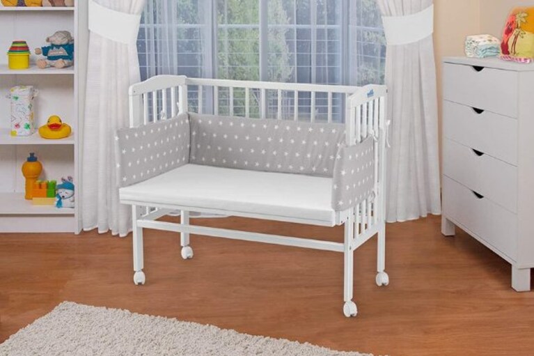 WALDIN lettino co-sleeping in legno