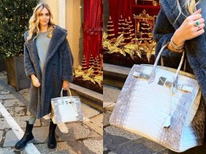 Chiara Ferragni, nuova borsa da 25mila euro: l'influencer mostra ai fan la  Birkin di coccodrillo