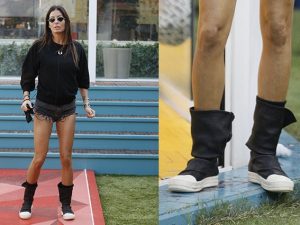 Elisabetta Gregoraci al GF Vip 2020 solo scarpe di lusso: la showgirl  indossa stivali da 1.500 euro