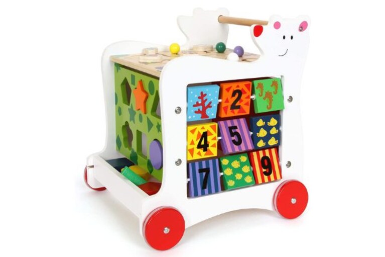Carrello primi passi Orso