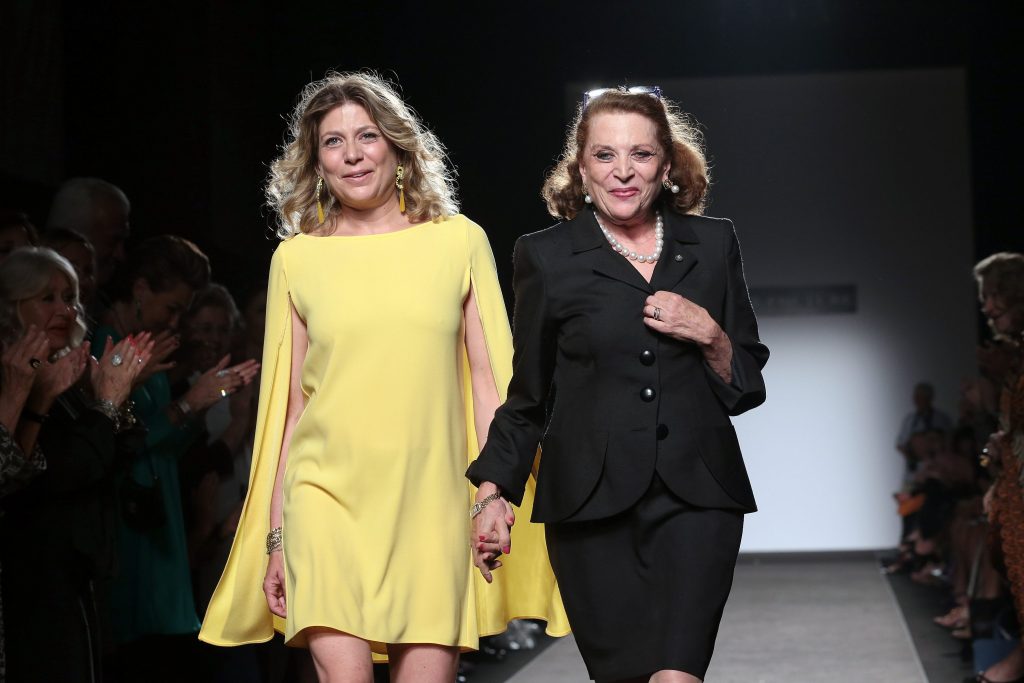Raffaella Curiel con la figlia Gigliola
