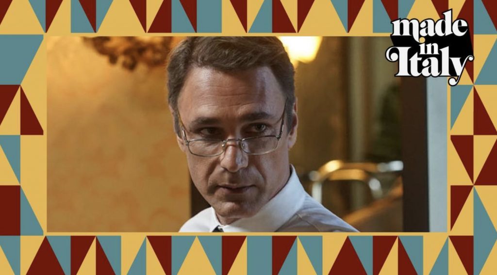 Raoul Bova nel ruolo di Giorgio Armani