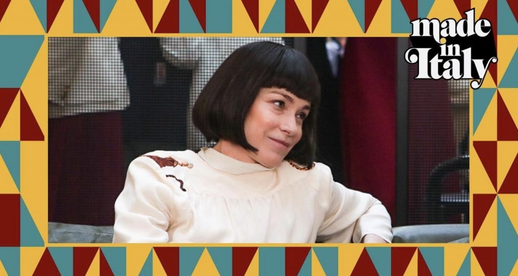 L’attrice Stefania Rocca nel ruolo di Krizia