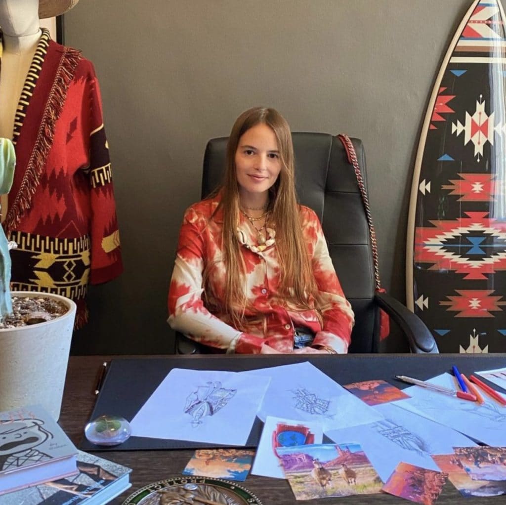 Carlotta Oddi, co–fondatrice del brand Alanui