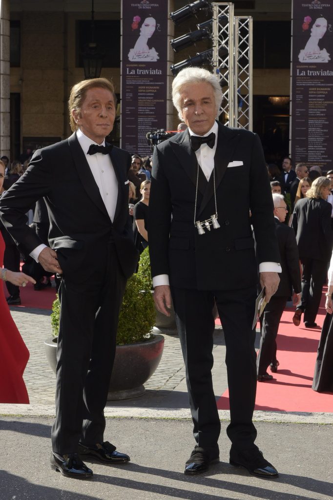 Valentino Garavani e Giancarlo Giammetti