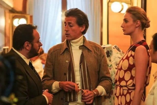 Una scena di Made in Italy: Gianfranco Ferré, Walter Albini e la modella Antonia