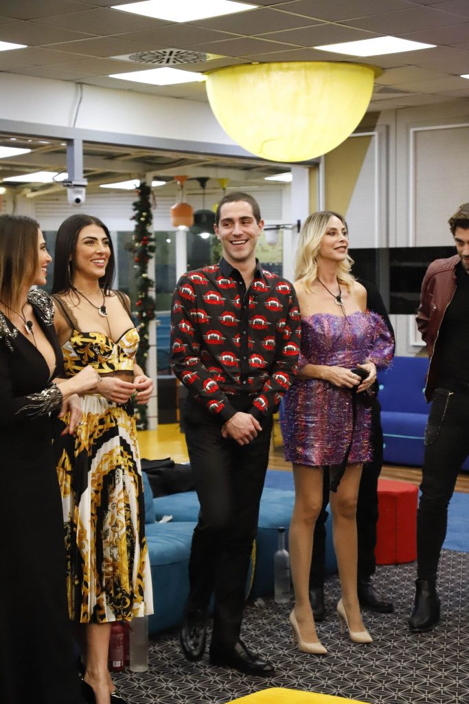 Tommaso Zorzi in Philippe Plein, per gentile concessione dell’Ufficio Stampa Endemol Shine Italy