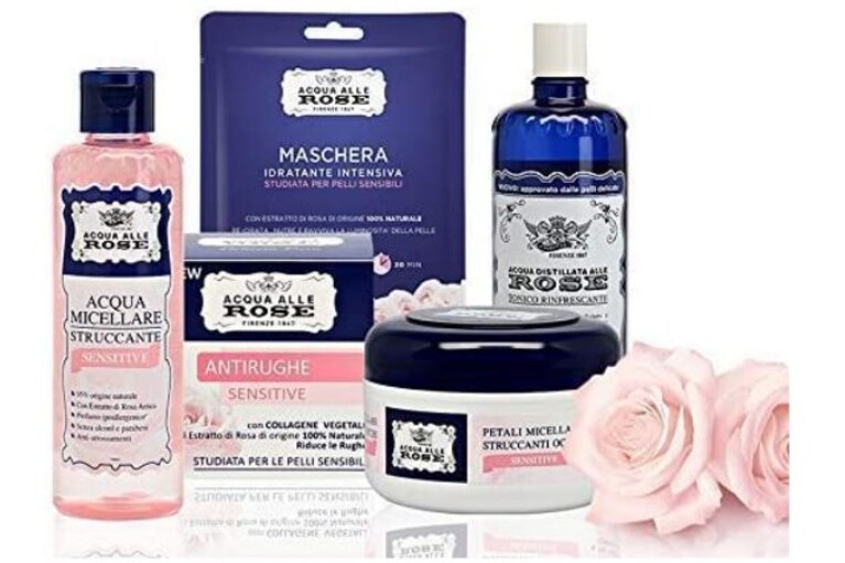 kit skin care acqua alle rose