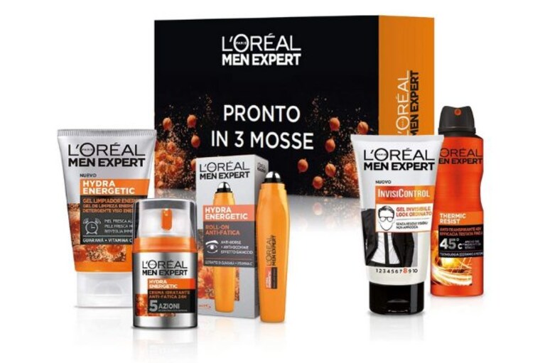 set cura corpo e viso uomo
