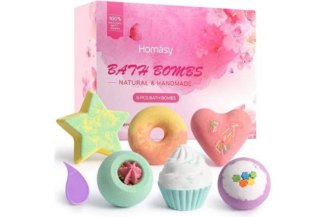 bombe da bagno con oli essenziali