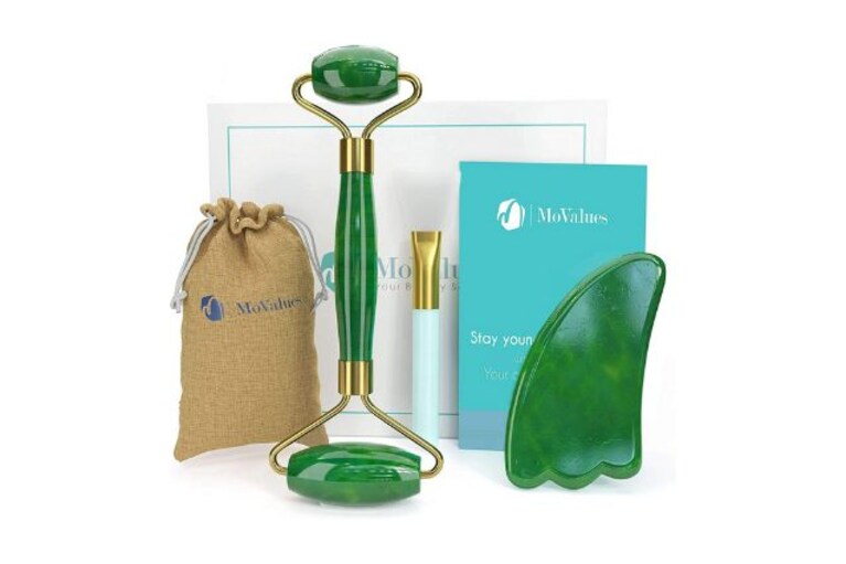 rullo di giada e gua sha