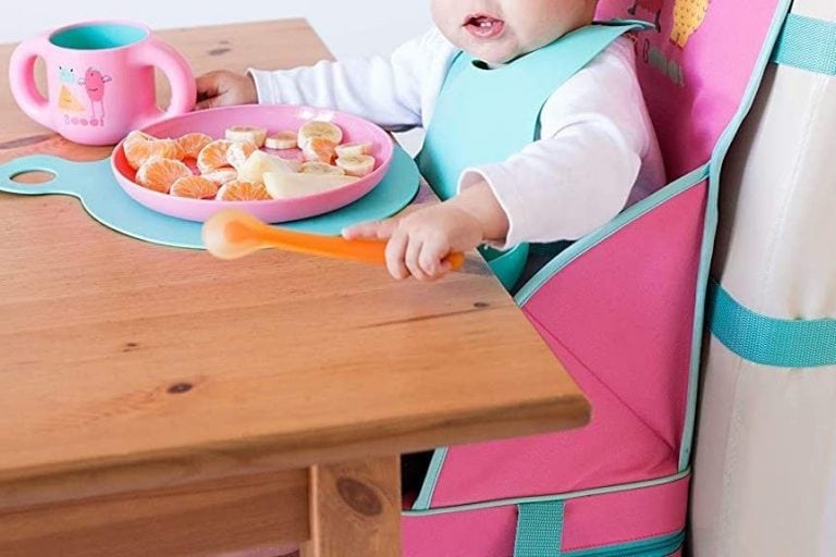 Seggiolone Da Tavolo Per Bambini - Cintura Di Sicurezza Regolabile, Schienale Alto E Base Antiscivolo - Foto 8