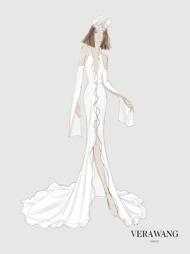 I bozzetti di Vera Wang per Pronovias