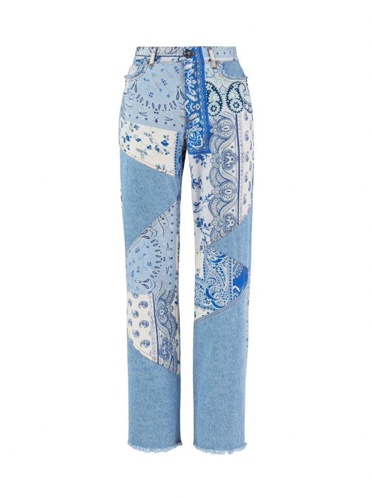 Jeans effetto patchwork Etro