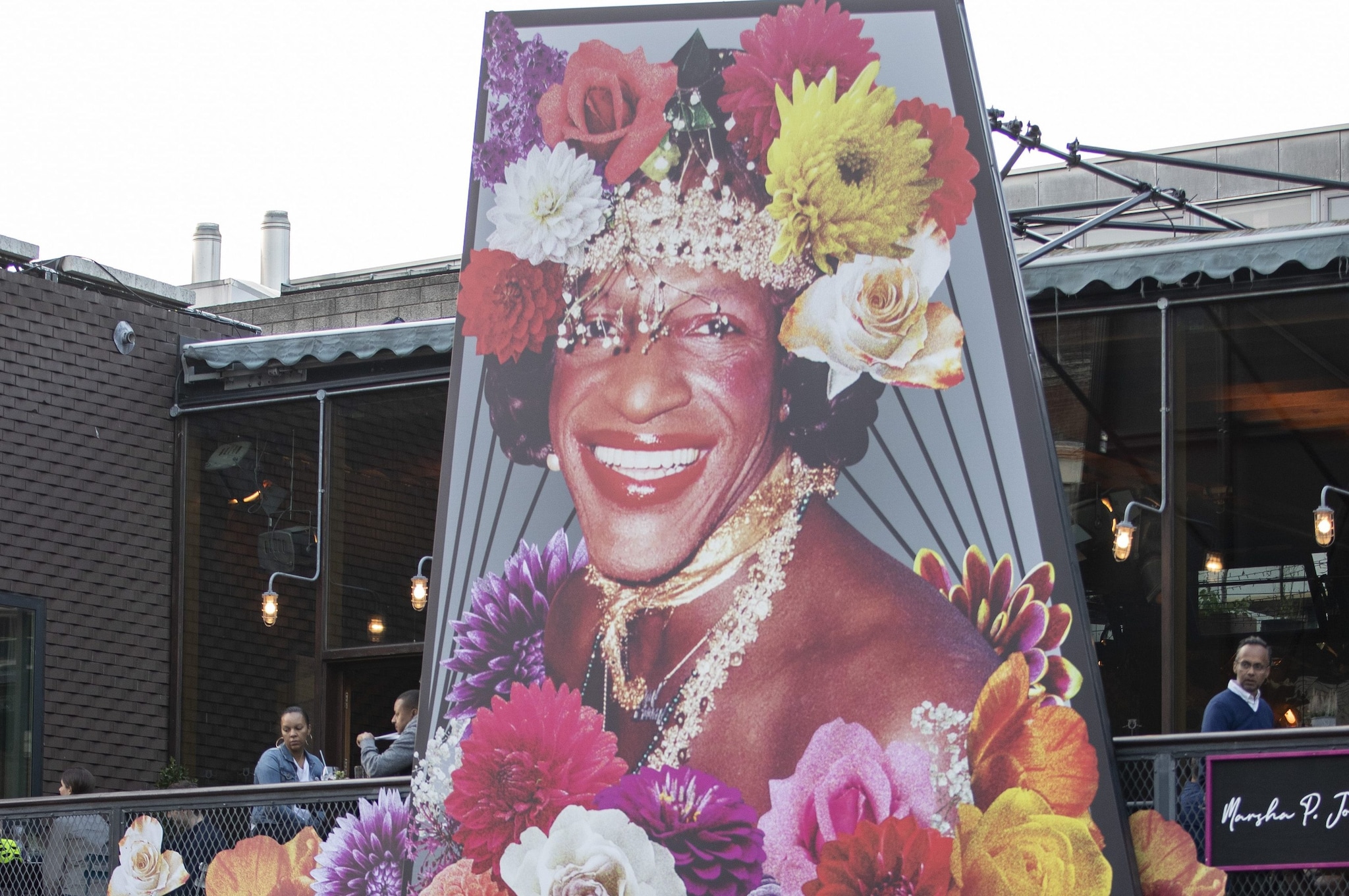 un ritratto di Marsha P. Johnson