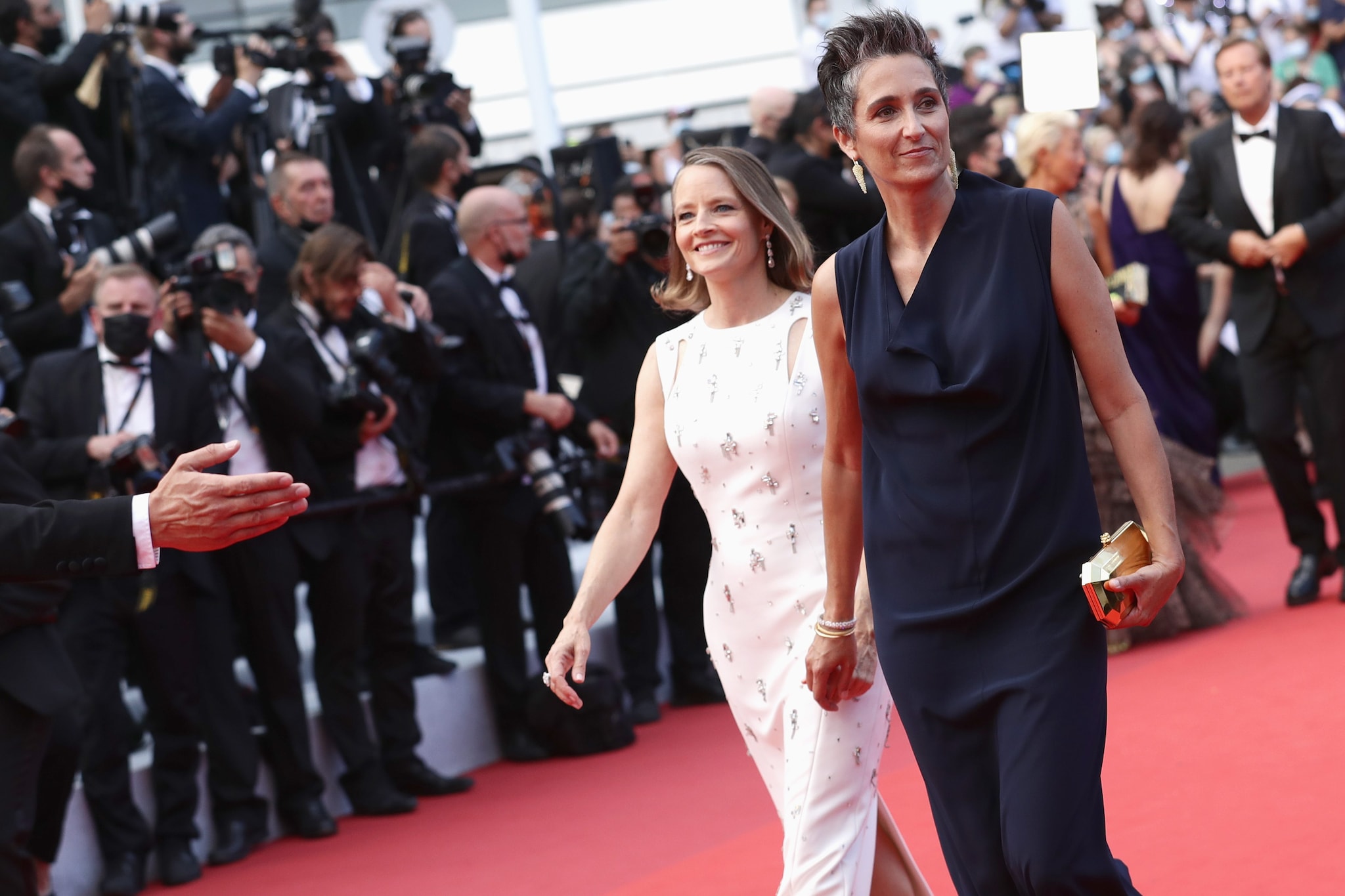 Jodie Foster e Alexandra Hedison, Cannes Film Festival 2021