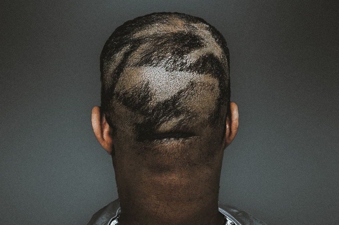 il nuovo hair look di Ye