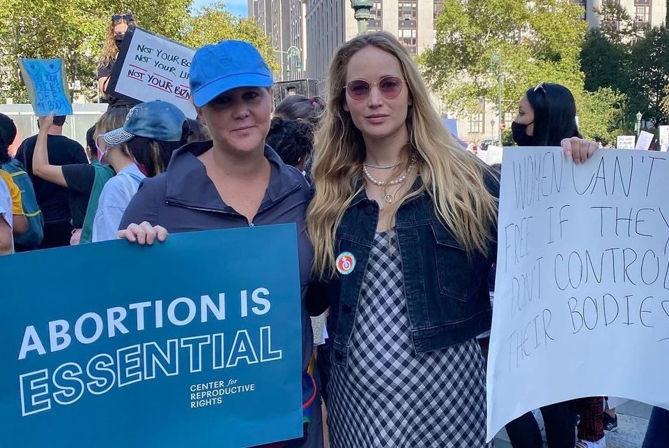 Jennifer Lawrence alla Women’s March