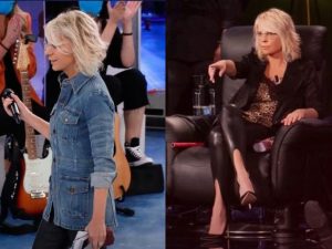 I nuovi occhiali di Maria De Filippi, la regina della tv cambia stile