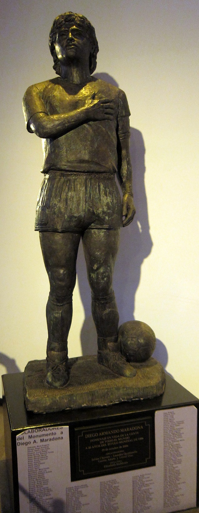 Diego Armando Maradona.
